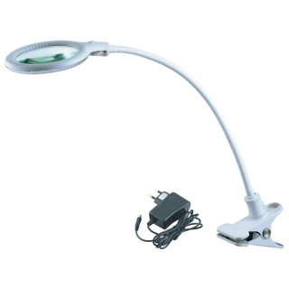 Φακός Μεγεθυντικός Πάγκου 5x SMD 20 LED BOYUAN 2014-2R