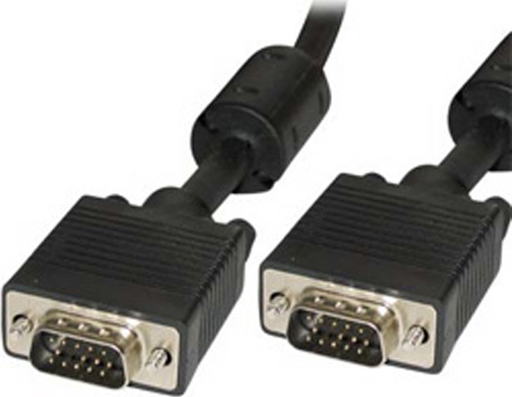 Καλώδιο SVGA HD 15pin αρσ/αρσ 30.0m Μαύρο VNZANE VN-802