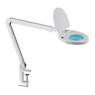 Μεγεθυντικός Φακός Πάγκου (5X) + Καπάκι + LED 6025-8 BYN