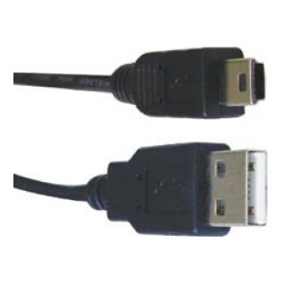 Καλώδιο USB Mini AM/5Pin Συνδ.Συσκευών 0.20m CMP LNC