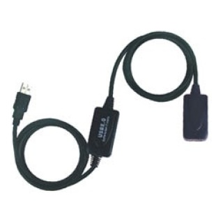 Καλώδιο USB 2.0 A/M A/F Προέκταση+Ενίσχ.15m BLISTER CMP VIE