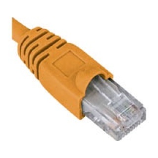 PATCH CORD UTP CAT5e 0.5m Πορτοκαλί