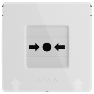 AJAX SYSTEMS - MANUAL CALL POINT (WHITE)